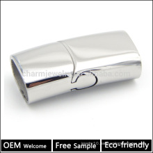 BX069 Wholesale 316L stainless steel Strong Magnetic Clasps For Flat Leather Cord Bracelet Jewelry DIY Findings